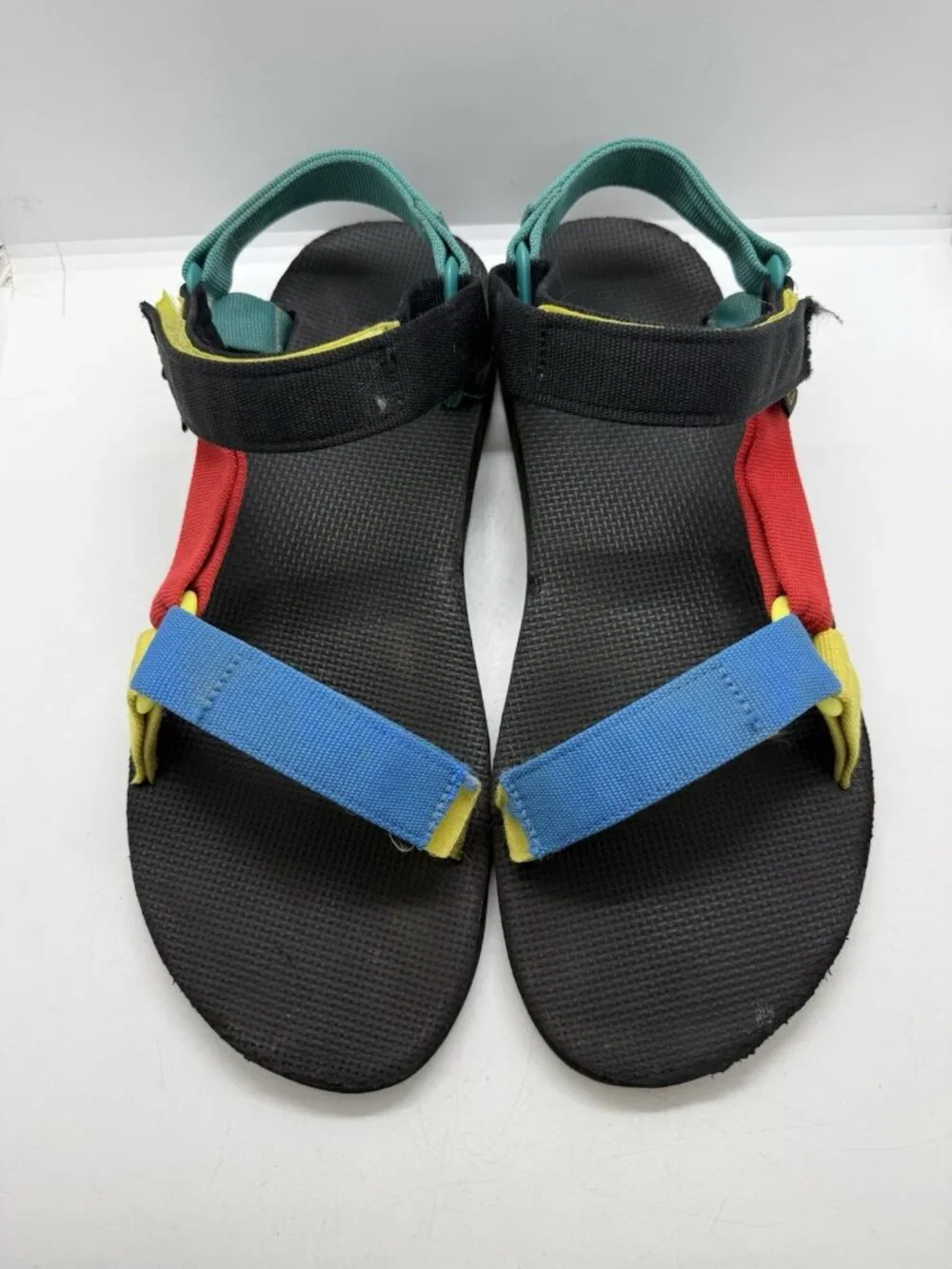Teva Original Universal Strappy 90's Multi Color Men's Sandals Sz 13 US 1004006